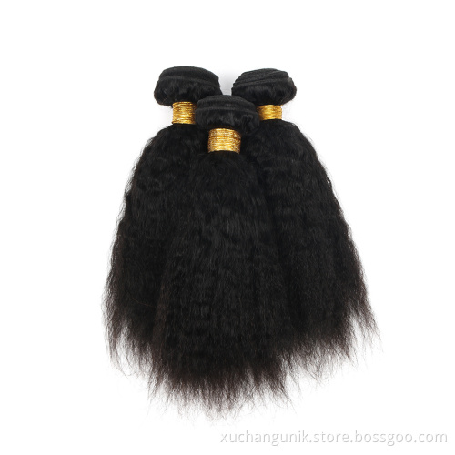 Uniky Unprocessed Mongolian Afro Kinky Curly Hair Weave Afro Kinky 4A 4B 4C Human Hair Bundle